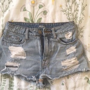 Jean shorts from BDG.